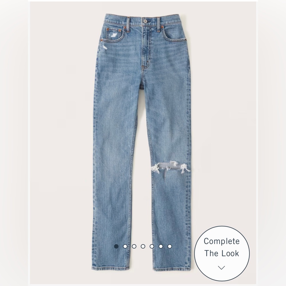 Ultra High Rise 90s Slim Straight Jean